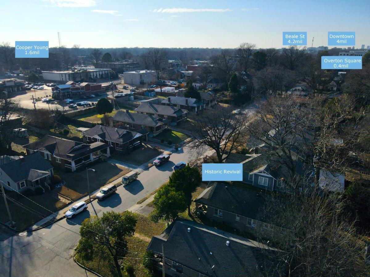 Historic Revival King Bed Midtown Memphis 68 Yes Pets Fast Wifi Free Parking Villa Екстериор снимка