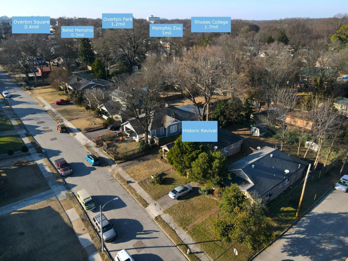 Historic Revival King Bed Midtown Memphis 68 Yes Pets Fast Wifi Free Parking Villa Екстериор снимка